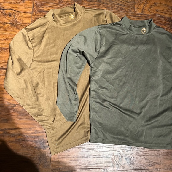 Mock neck long sleeve hunting base layer - Picture 4 of 4